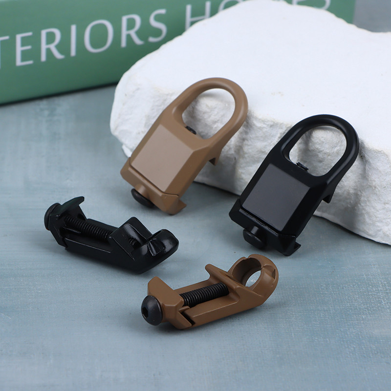 Quick Detach RSA Buckle QD Rail Sling Mount Attachment Adapter For 20mm Rail Hunting Tool Buckle Cli