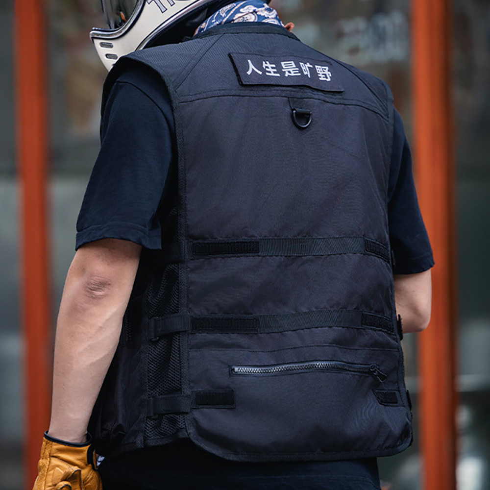 Motorcycle Jacket Summer Wearable Riding Jacket Breathable ,large Space Motorbike Vest Waterproof