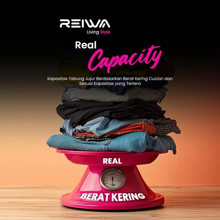 Mesin Cuci 2 Tabung Reiwa WS-0803 7kg