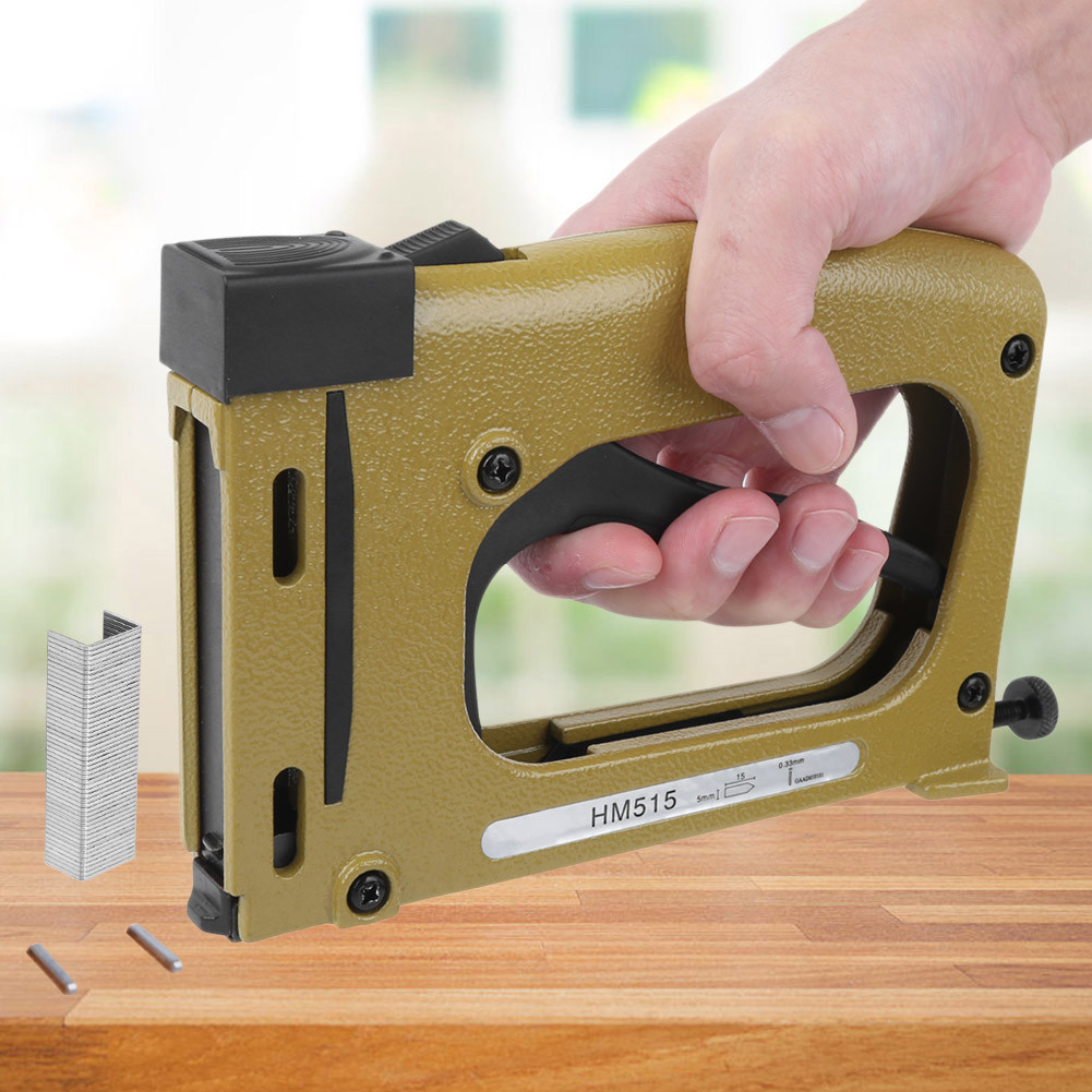 New HM515 Nail Gun Manual Nail Gun Nail Gun Tools Manual Nail Gun for Furniture Production Interior 