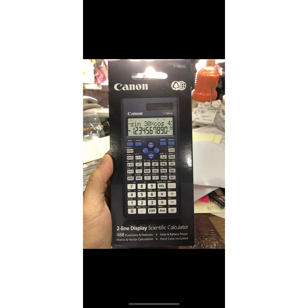Terbaru Kalkulator Scientific Canon F788Sg