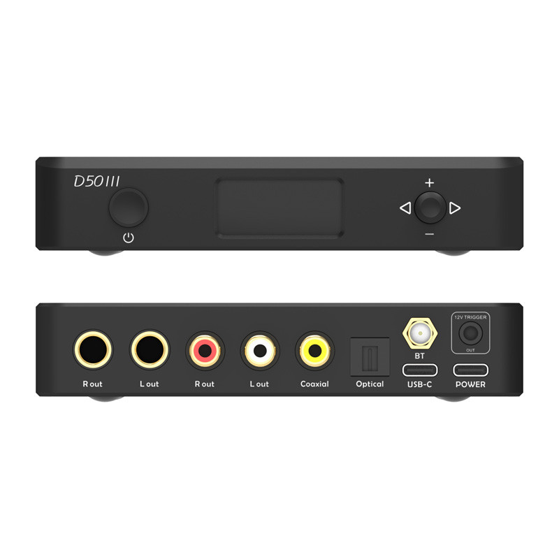TOPPING D50III Hi-Res Desktop HiFi DAC Double ES9039Q2M PCM768 DSD512 Bluetooth LDAC D50 III With
