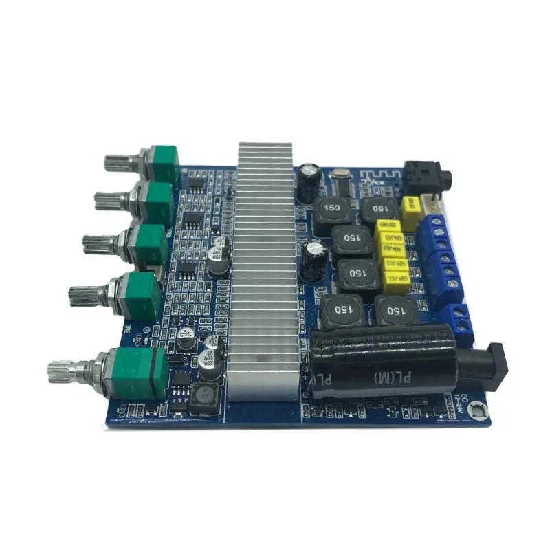 BLUETOOTH AMPLIFIER BOARD 5.0 FEVER TPA3116 HIGH-POWER 2.1 OVERWEIGHT SUBWOOFER 12-24V FINISHED