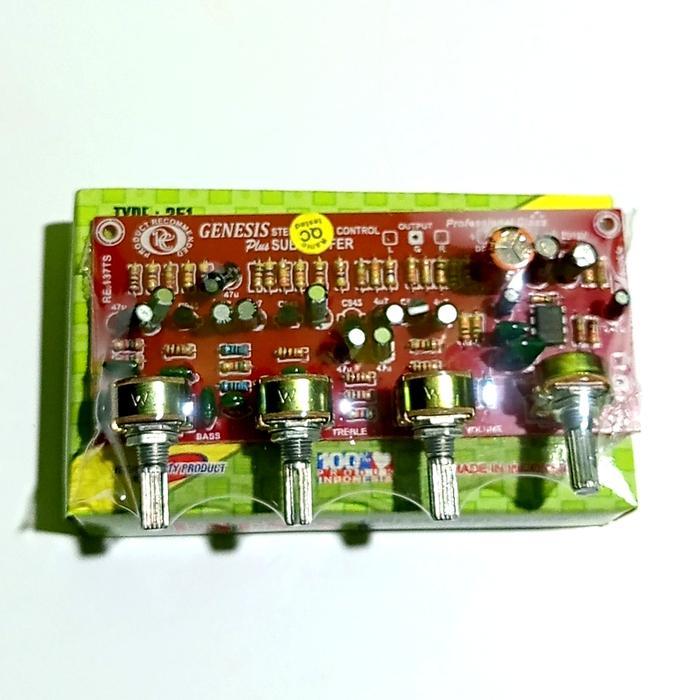 Kit Tone Control Stereo 007 Plus Subwoofer Genesis Terbaik