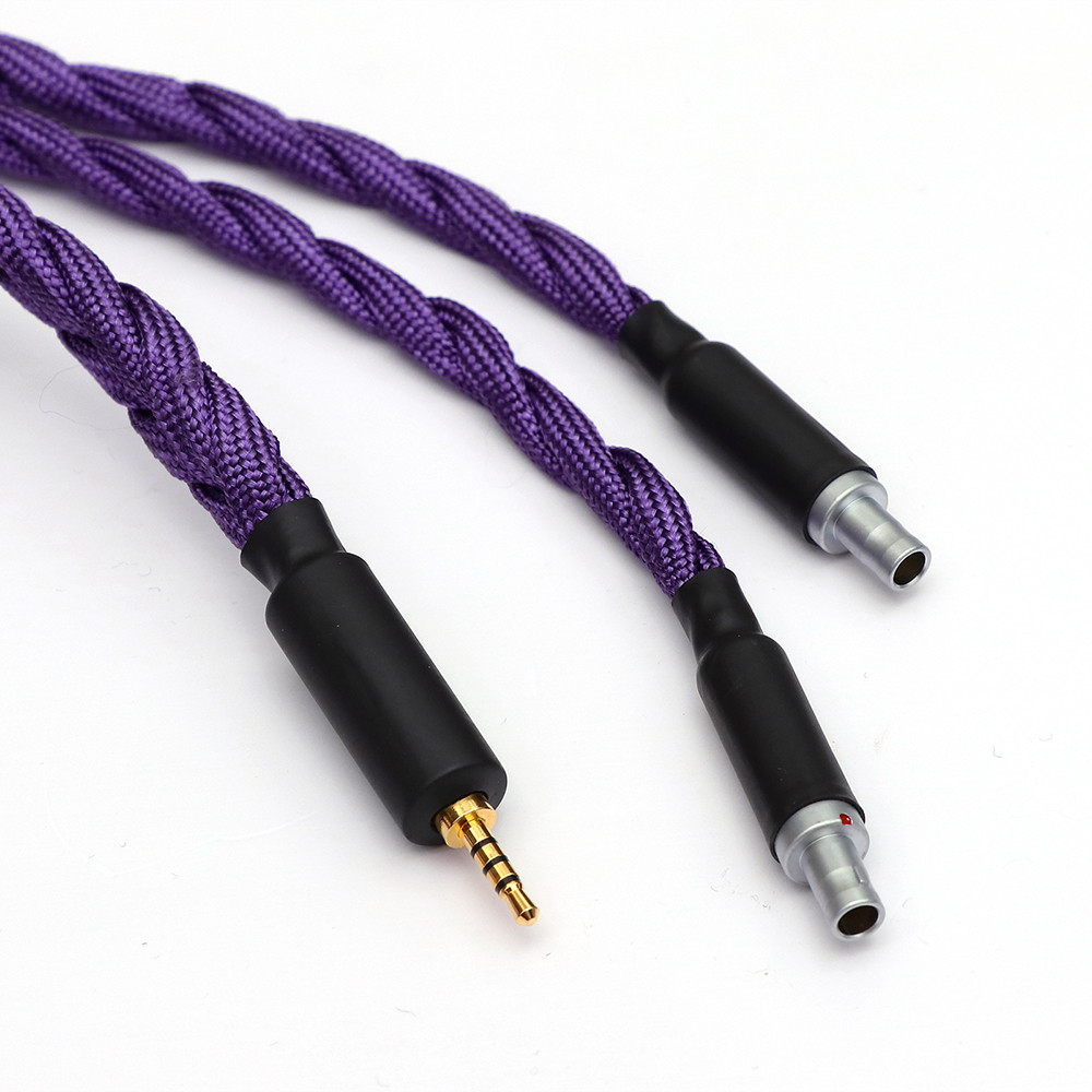 Tripowin GranVia 26AWG 36 Strands x 4 Core Handmade Headphone Replacement Cable for HD650 HD580