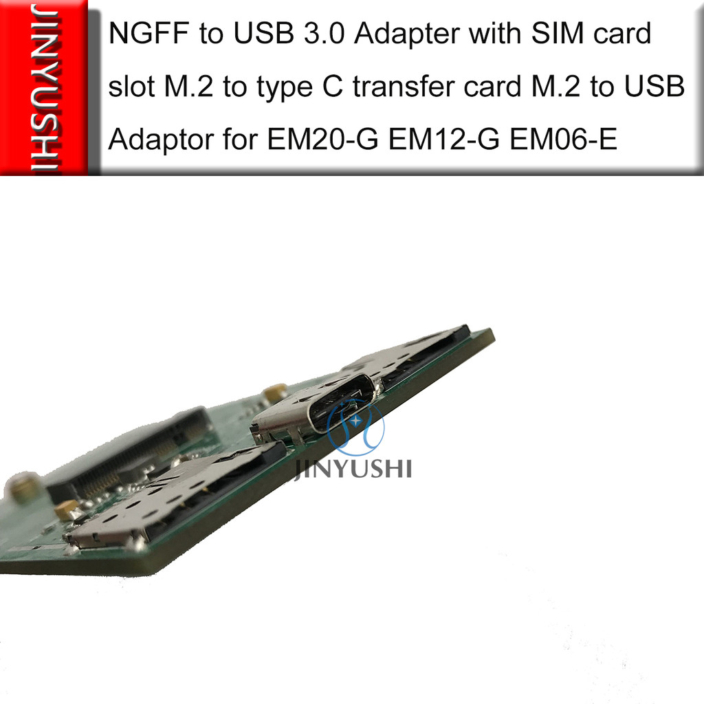 NGFF TO TYPE C TRANSFER CARD M.2 TO USB ADAPTER FOR ALL M.2 MODEM FN980M RM500Q-GL EM7565 SIM8200EA