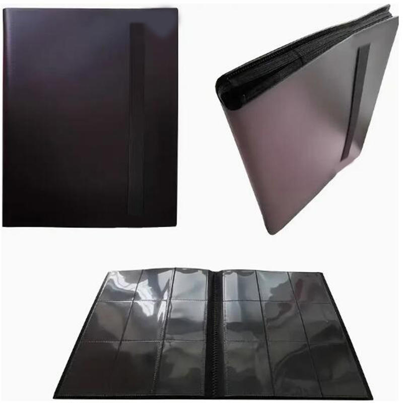 Collectible Card Binder Album 160/360/480 Card Holder 4/9/12 Grids Card Binder Album Large-capacity