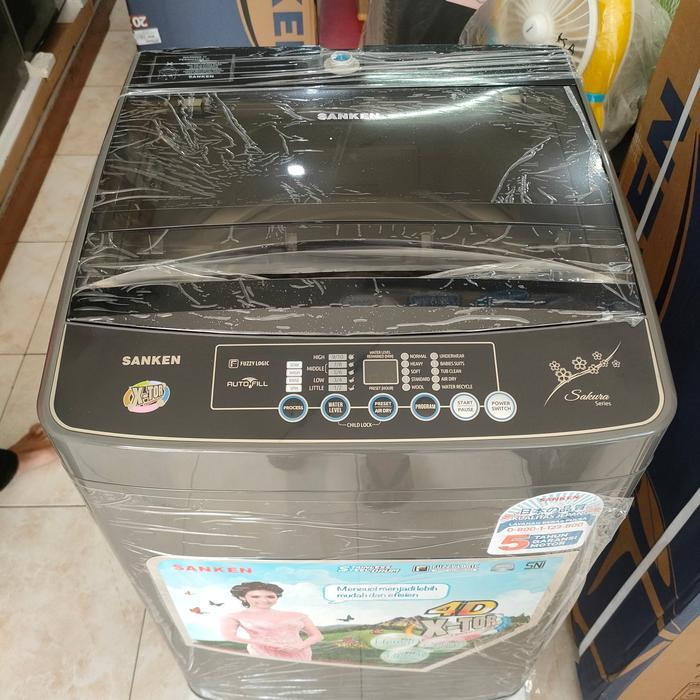 Sanken Mesin Cuci Top Loading AW-S866 Khusus Cikampek Karawang PWK
