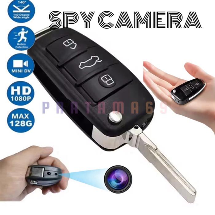 Kamera Mini Kunci Mobil CCTV Spy Camera Tersembunyi Video Recording Foto Voice Car