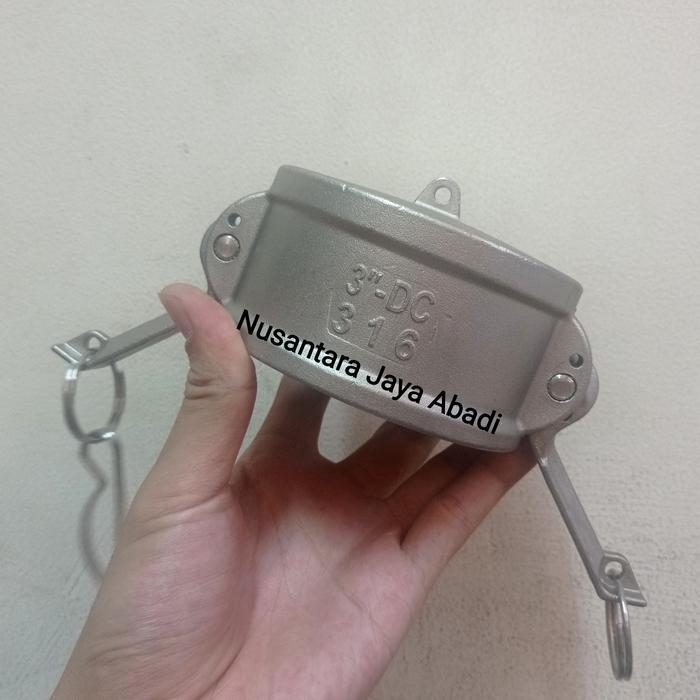 Camlock Stainless 316 DC 3 " inchi Camlock Tutup DC 300