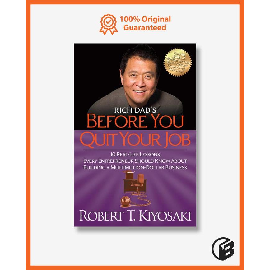 Buku Import Rich Dad'S Before You Quit Your Job (Original Paperback)