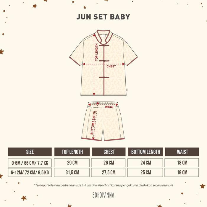 TERLARIS Bohopanna Qipao Jun Set / Cheongsam Anak Laki-Laki & Ayah READY STOCK