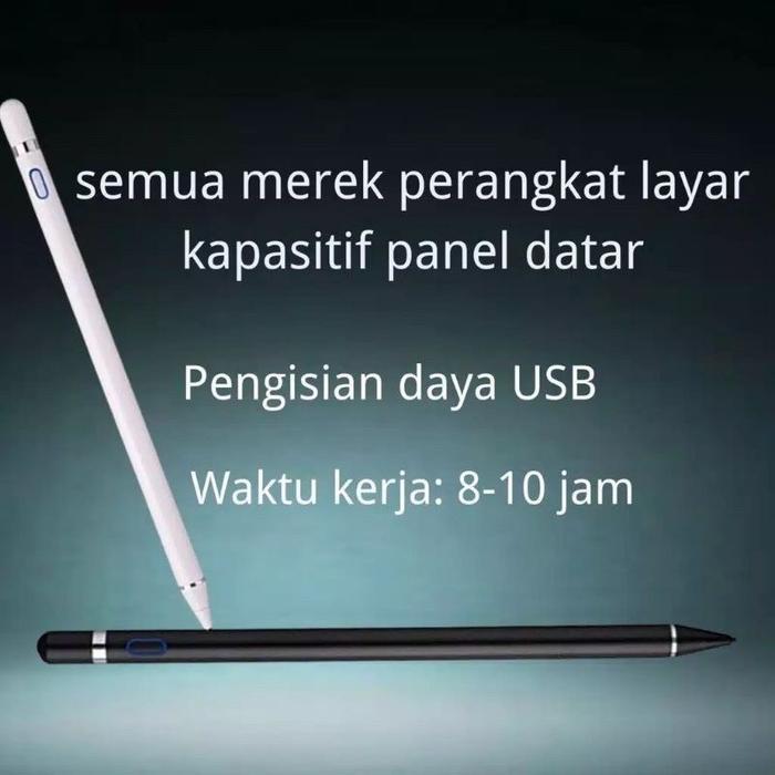 Xqxm Stylus Pen Universal Android Dan Ios Fine Point Pen Ujung Lancip Ipad Mini Ipad Pro 11 2018