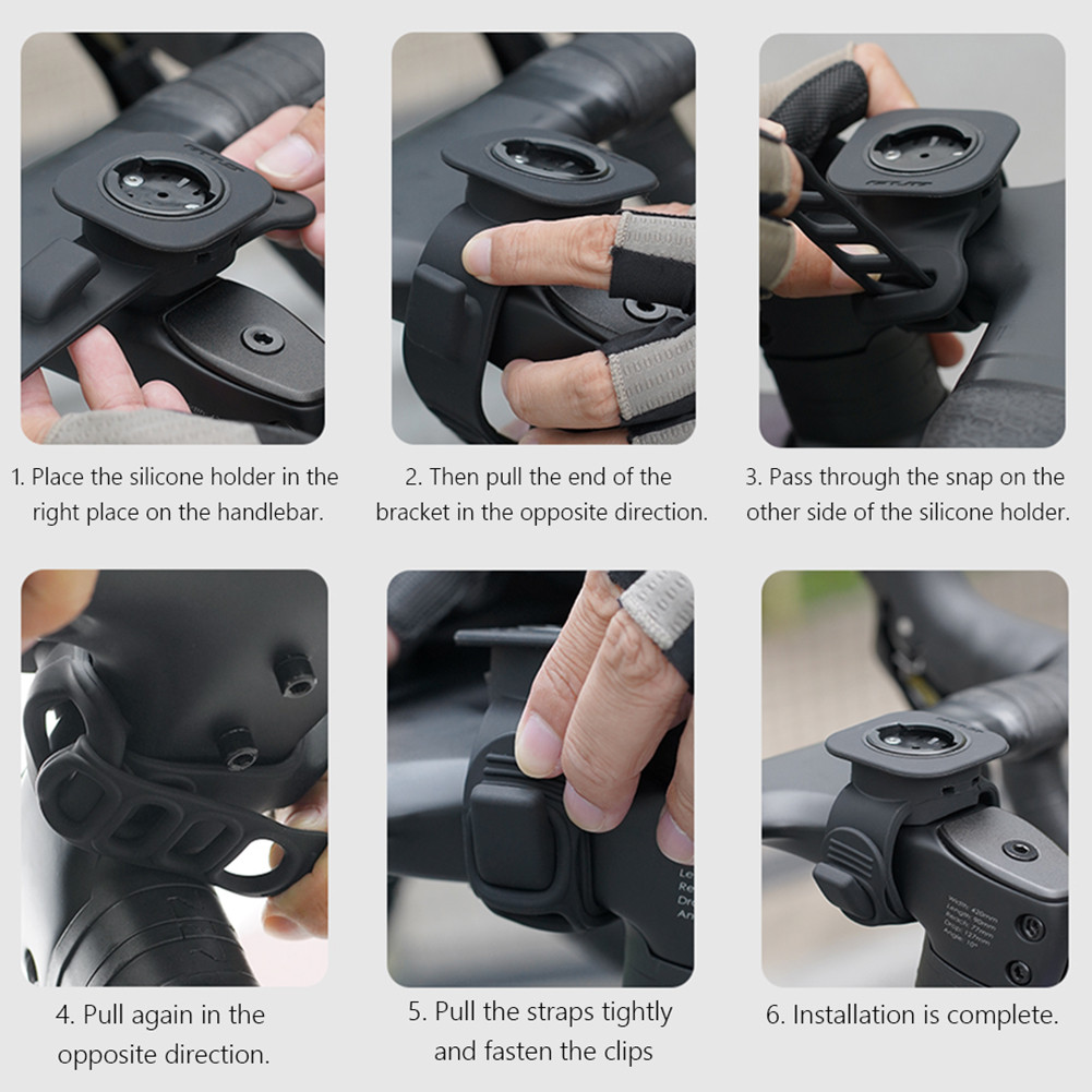 Silicone Bicycle Computer Mount Shockproof Bike Computer Holder Non-slip Bike Computer Stand