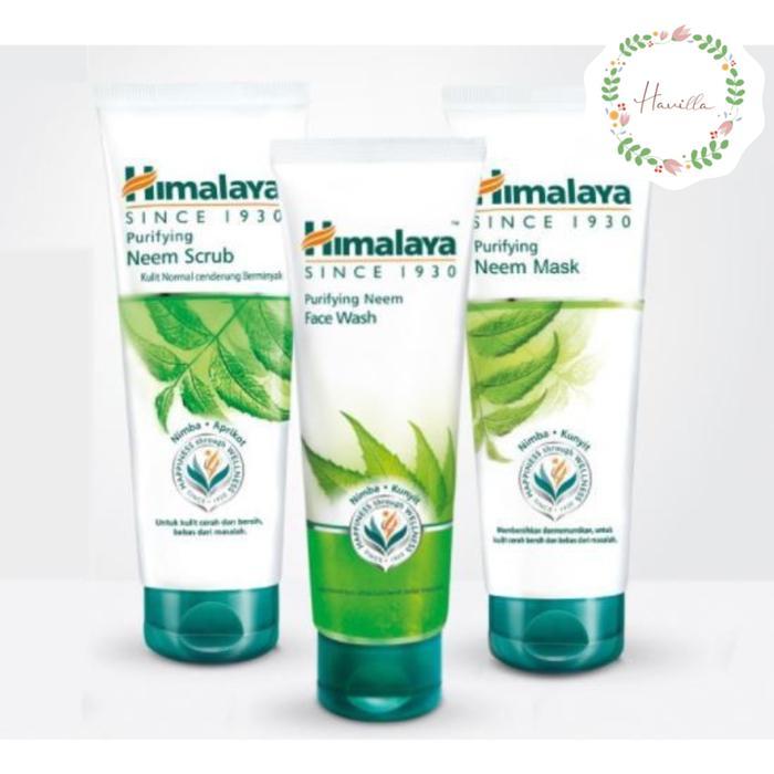 Himalaya Purifying Neem Mask - Himalaya Herbal Neem Mask Facial Wash