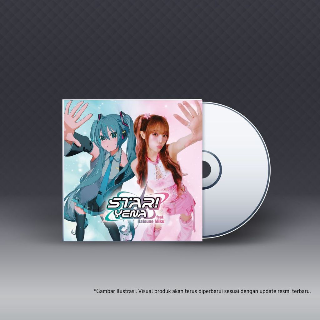 [PO] CD YENA MiraMira STAR feat. Hatsune Miku Limited Edition POTJ [WAJIB TANYAKAN STOCK SEBELUM MEM