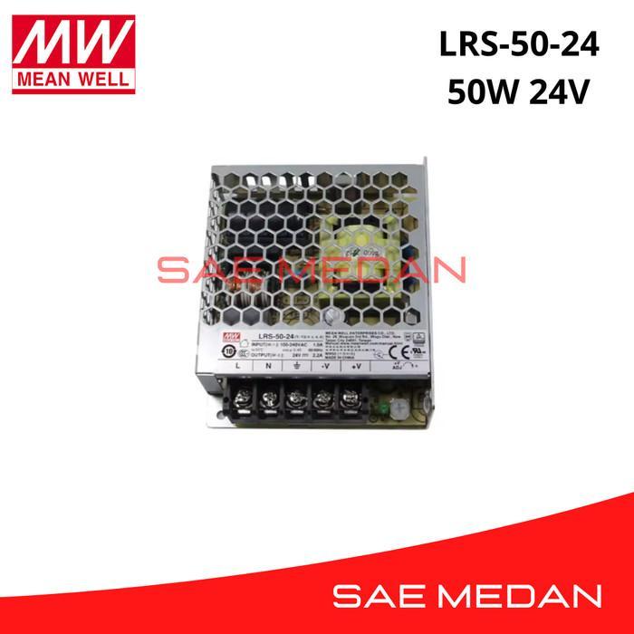 Power Supply Lrs-50-24 Lrs 50 24 Meanwell 50W 24V