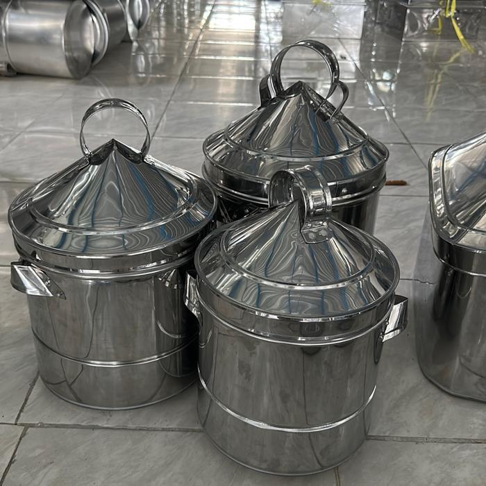 PROMO SPECIAL DANDANG KUKUS SABLUKAN STAINLESS 2-3KG - ALAT KUKUS SABLUKAN BERKUALITAS UNTUK