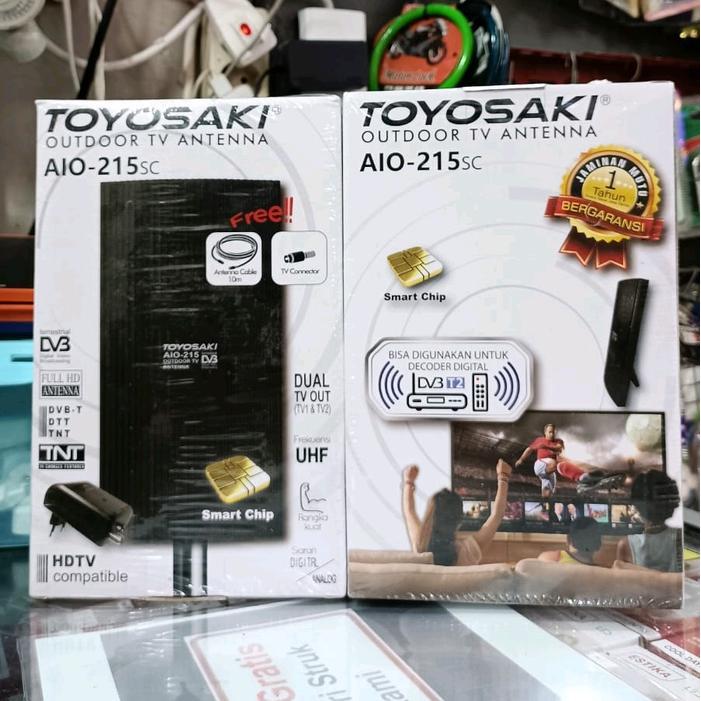 ANTENA TV DIGITAL OUTDOR/ANTENA TV DIGITAL TOYOSAKI A10-215SC/ANTEN TV DIGIFAL INDOR DAN OUTDOR