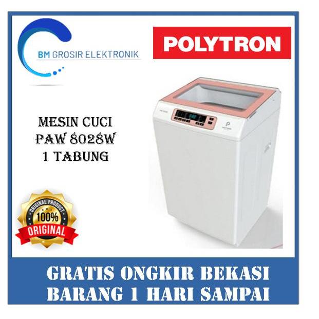 MESIN CUCI POLYTRON PAW 8028W 8KG / PAW 8028W / PAW 8028W