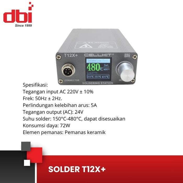Solder Station Solder Premium CELLKIT T12X+ ORI