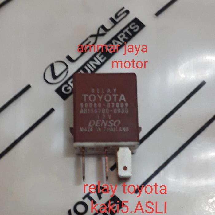 Ready relay toyota.Denso kaki5 buat lampu mobil dll