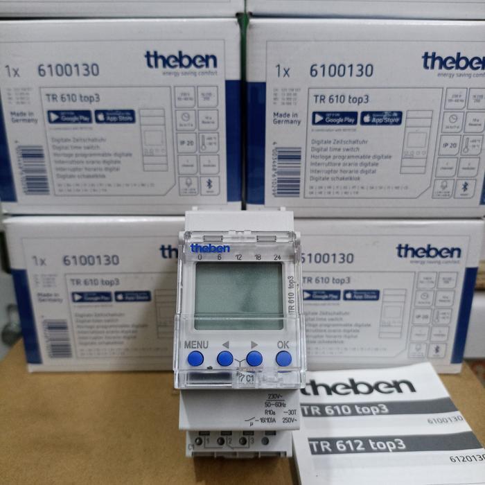 Timer Digital Theben TR610 TOP3 / TR 610 TOP3 Original