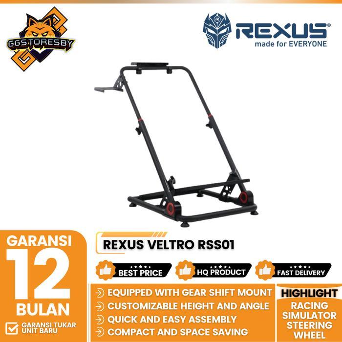 Sale Rexus Veltro Rss01/Rss-01 Racing Simulator Steering Wheel Universal