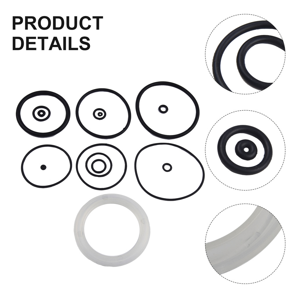 O-ring Rebuild Kit Firing Valve Rubber SC1 SC2 1set Firing Valve Kit For Senco M1 M2 LB5005 Washer O