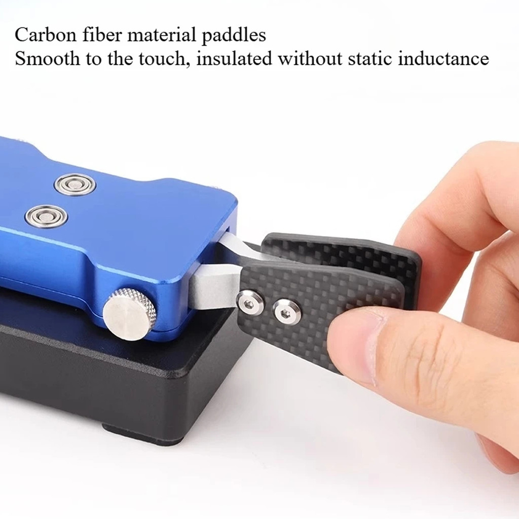 Double-Paddle Automatic CW Key 3.5mm Shortwave Radio Morse Code Key Telegraph Training Key
