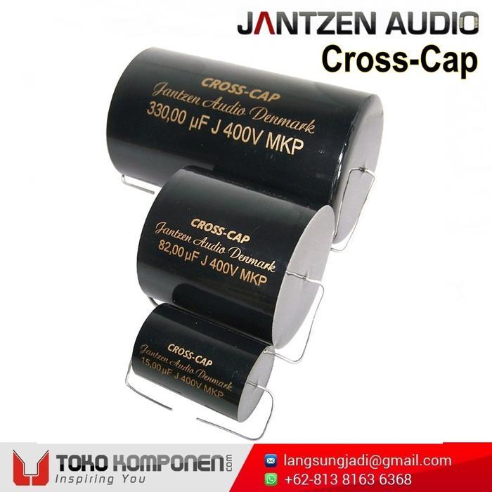 4.7UF 400V JANTZEN CROSS CAP CAPACITOR (KAPASITOR MKP POLYPROPYLENE)