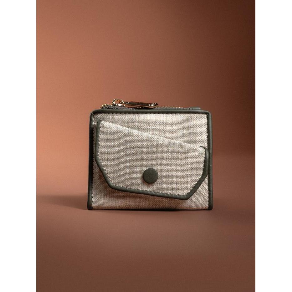 BERKUALITAS HEYLOCAL WALLET POCKET CANVAS Dompet Wanita