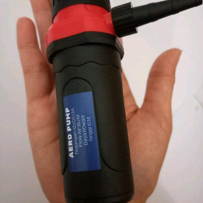 POMPA AIR CELUP AERO PUMP MINI 12VOLT DC 8L/MIN 15METER SUMERSIBLE READY