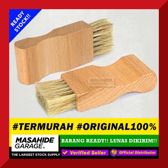TERLARIS Pommadier Brush Polish Creme Applicator Cream Brush Perawatan Leather seperti Saphir Brush