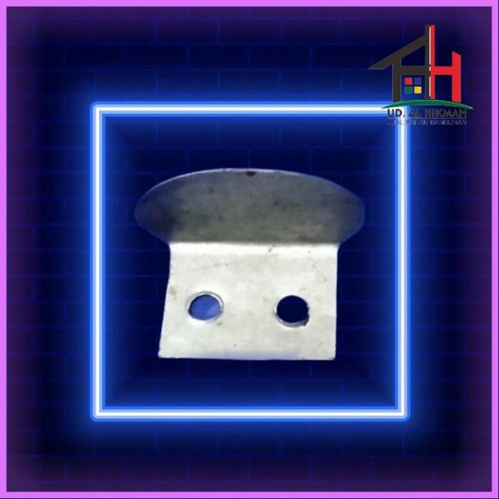 Klem Jepitan Kaca L&Z TEBAL 0,5MM HARGA SATUAN - KLEM / CLAMP KACA