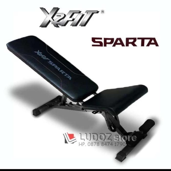 Bench alat Fitness Universal Adjustable Incline X2Fit Bangku Gym