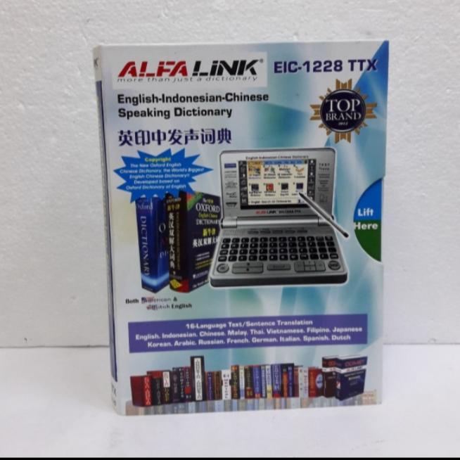 Terlaris Alfalink Eic 1228 Ttx Kalkulator Kamus Elektric Original Resmi