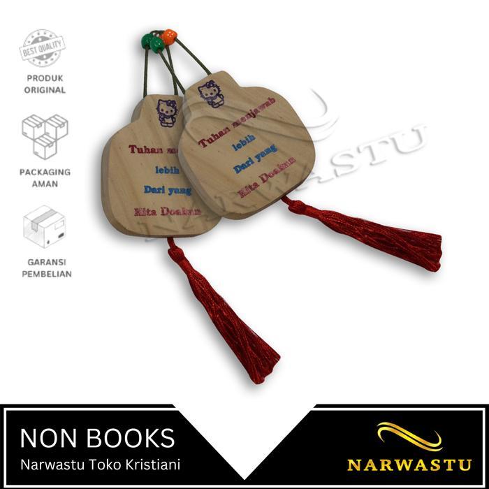 MURAH NARWASTU - HIASAN DINDING KAYU PUTIH (TV 015)
