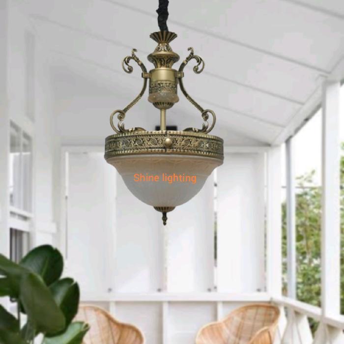 Lampu gantung klasik dekorasi teras ruang tamu balkon tipe 11151/30 cm