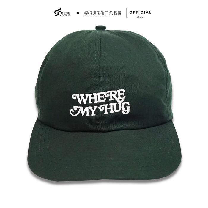 Geje Apparel Topi Baseball Polocaps Green