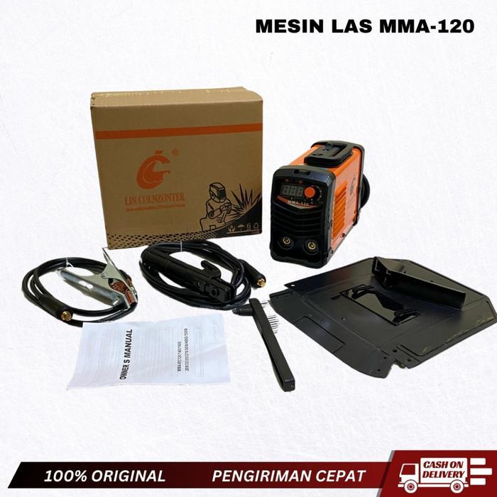 MESIN LAS MMA-120 ALAT LAS BESI MINI 450W TRAVO LAS