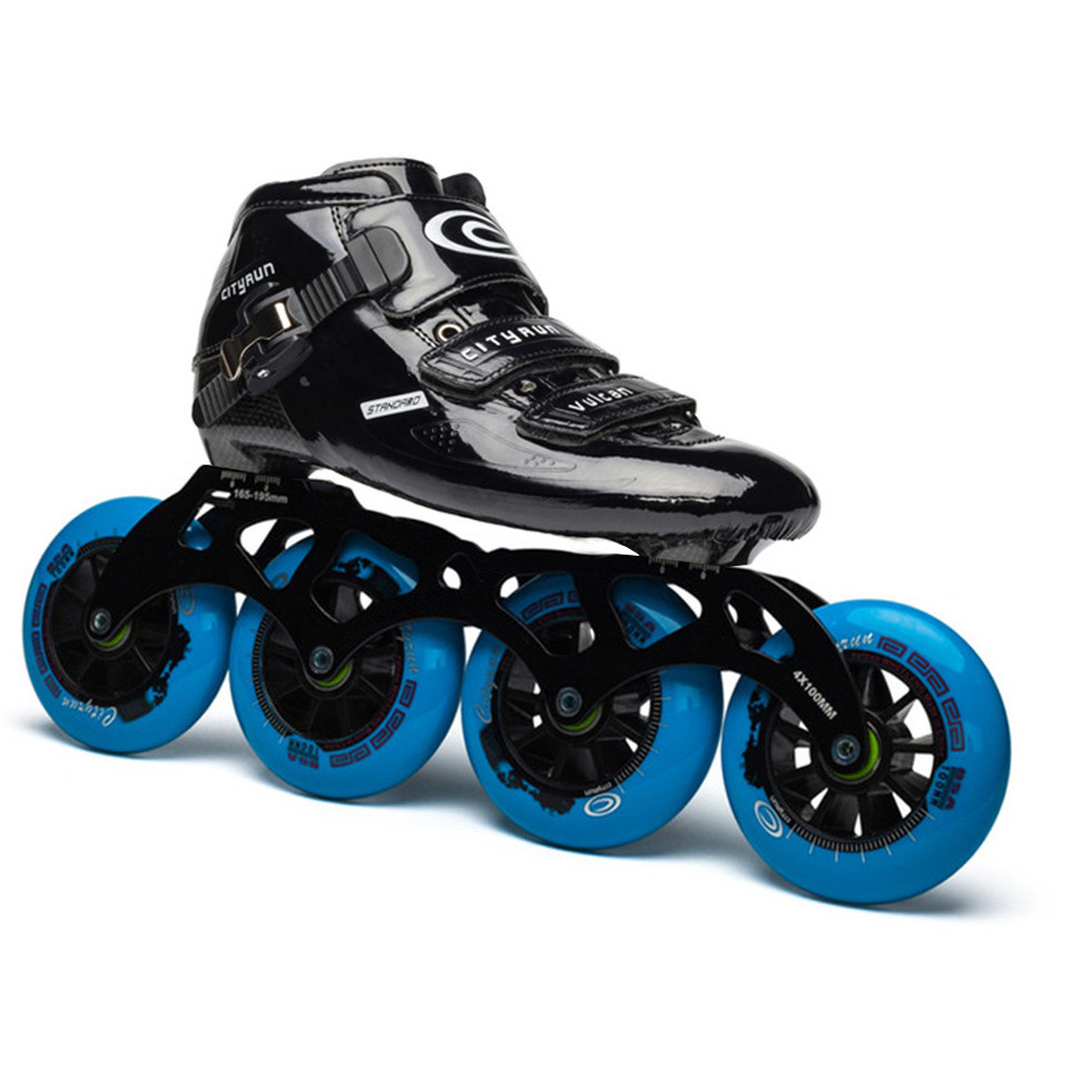 1 Pair Speed Skates Cityrun Skate Vulcan Inline Skates Carbon Fiber Professional Competition Skate