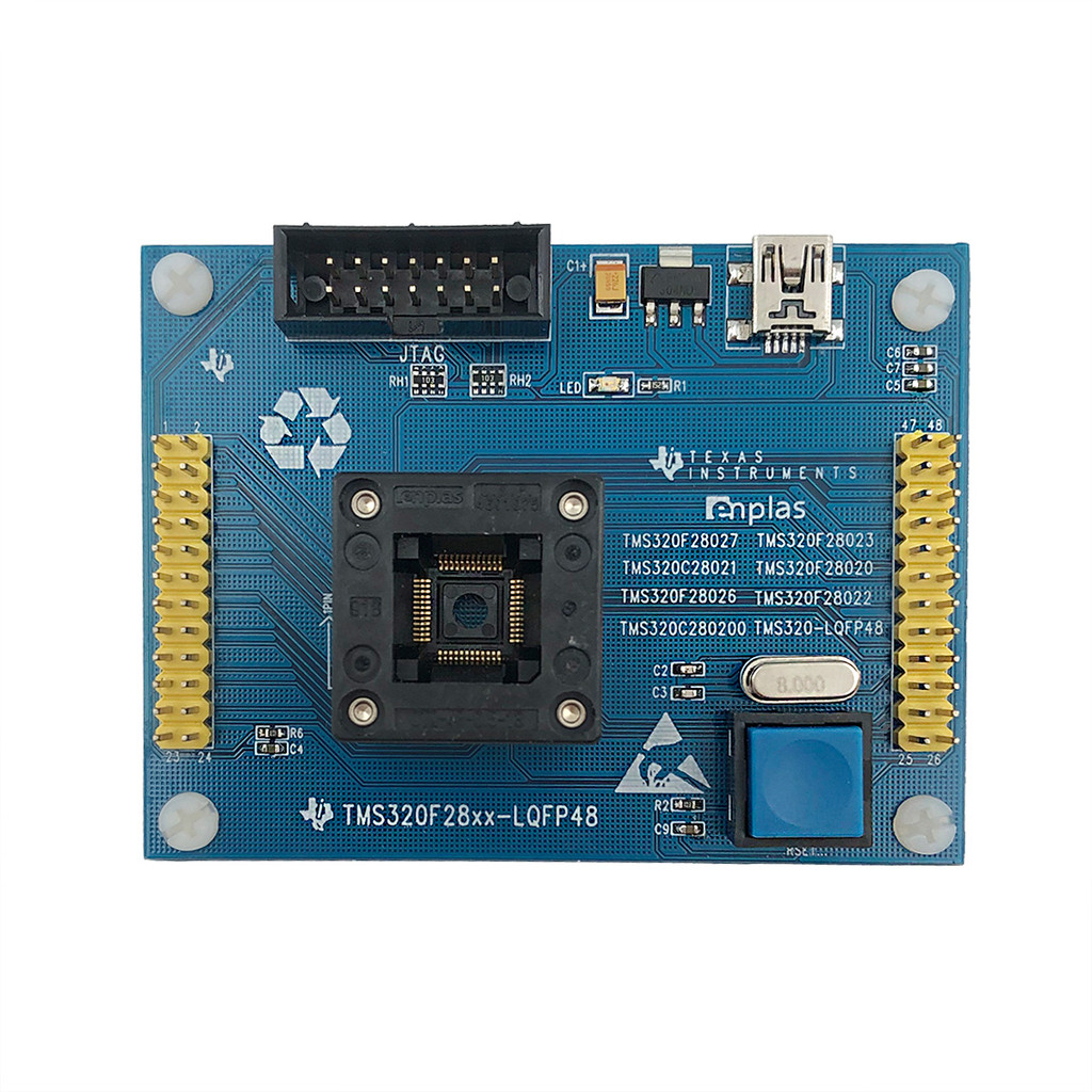FREE SHIP TMS320F2826 TMS320-LQFP8 TMS320F28027 TMS320F28032 TMS320F28021 IC BURNING TEST ADAPTER