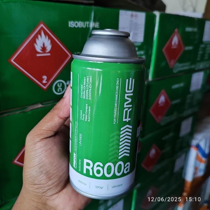 "New" R 600A R 600 A R600 R 600 kulkas KALENG