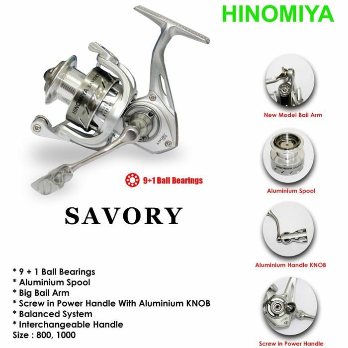 Ready Reel Hinomiya Savory Power Handle 1000