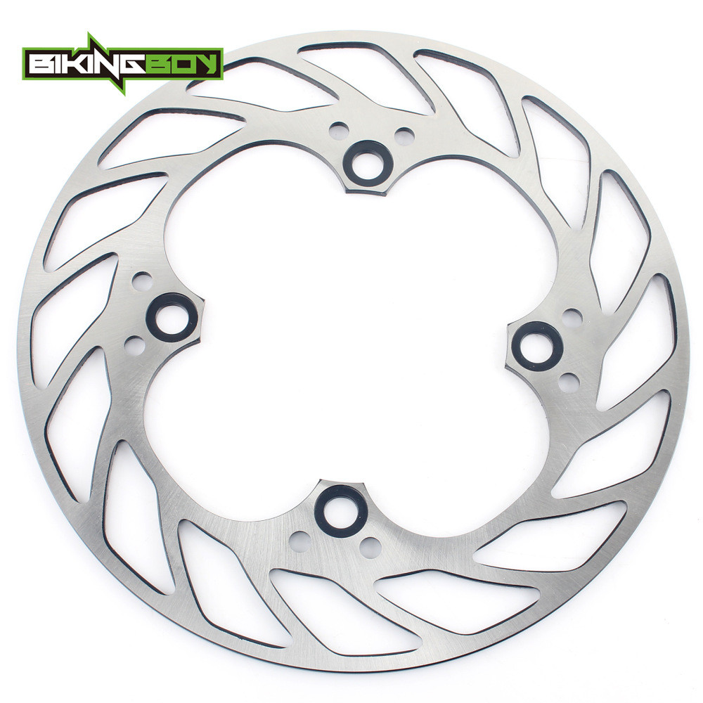 Bikingboy Rear Brake Disc Disk Rotor Pads Ninja Zx6R 00-12 Zx6Rr 03-05 Zx9R 98-03 99 01 02 Zx10R