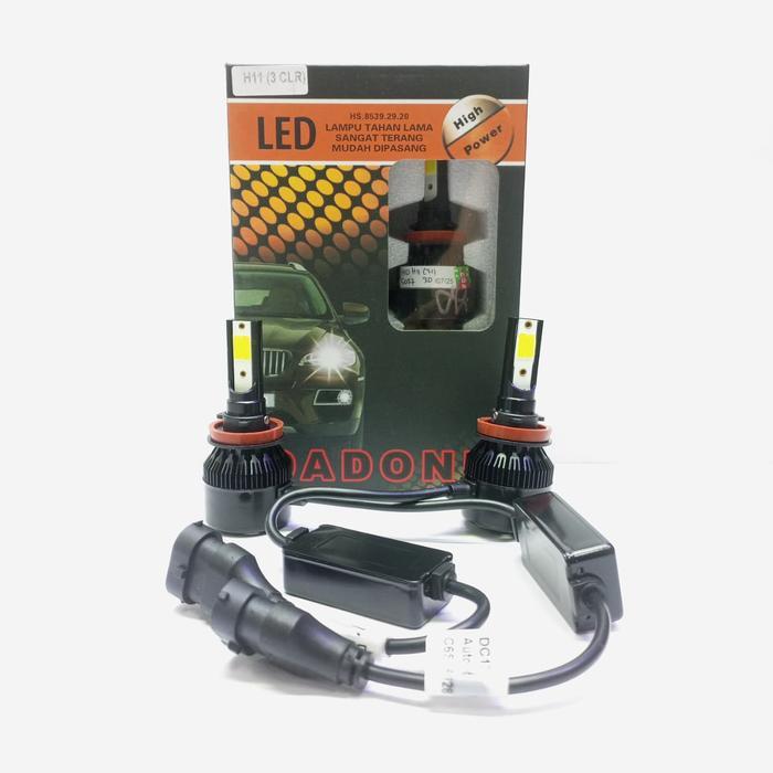 BOHLAM LED DADONE 35W 3-WARNA (H11 & H4)
