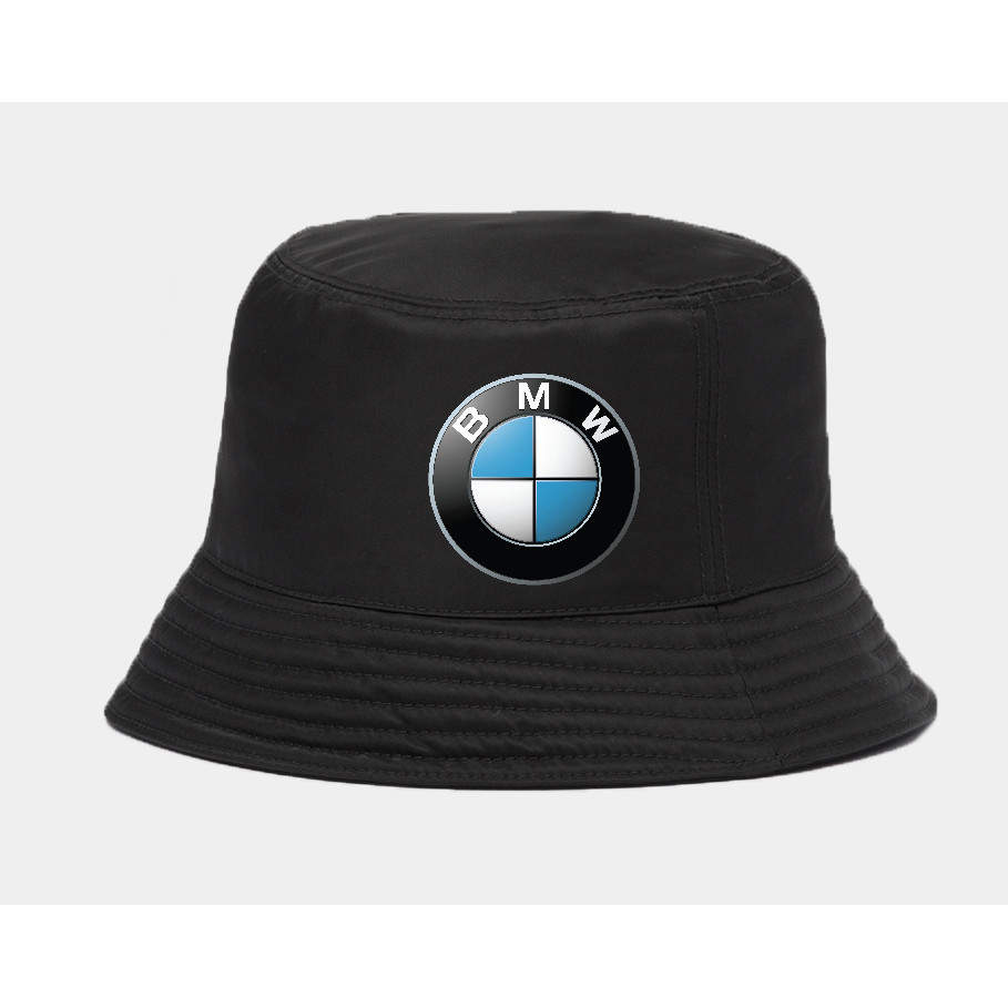 Topi bucket BMW logo