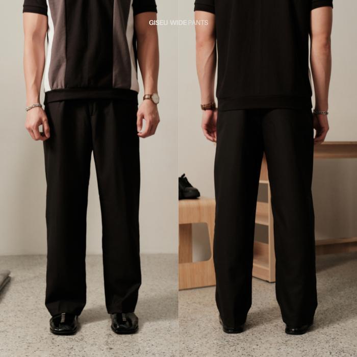 dxo Giseu - Wide Pants Celana Panjang Pria