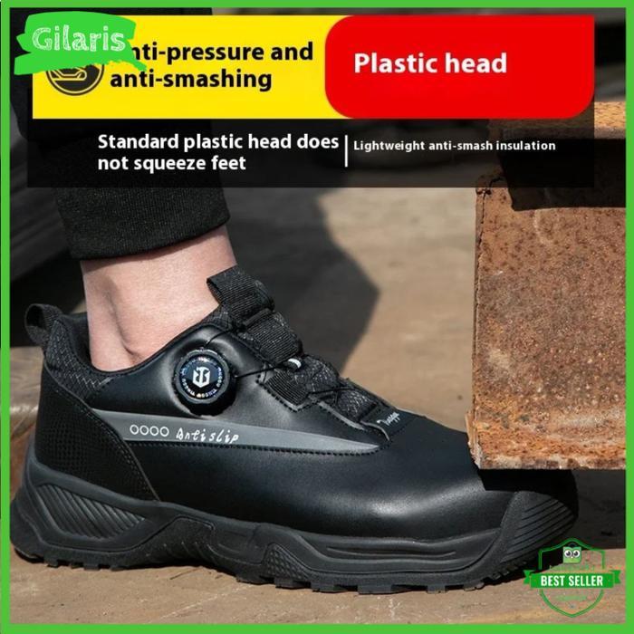 Safety shoes ready big size ori import ringan model sporty pria/wanita Terlaris